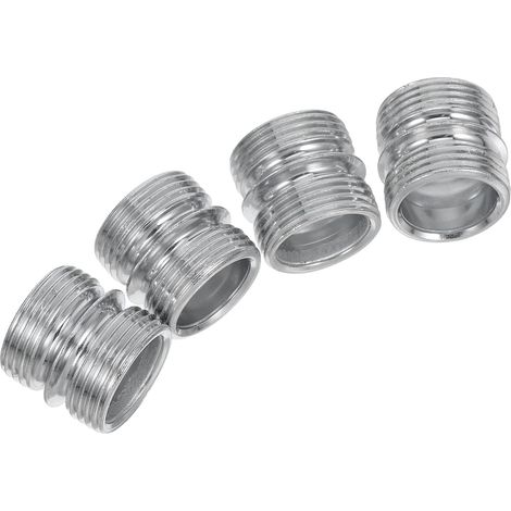Lot de 4 connecteurs métalliques pour étagères grillagées (1/5)