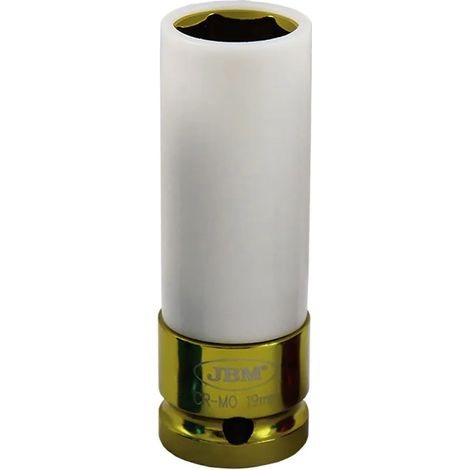 Chiave a bussola jbm 1/2 19 mm 6 punti resistente agli urti