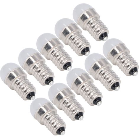 10 E14 1,5W warmweiße 500lm LED-Lampen für Kronleuchter und Wandleuchten, Niederspannung 24V (1/5)