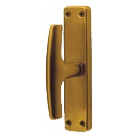 Ghidini Cremonese Alox F4 Anodizzata per Finestre in Legno Placca 33x150 mm Quadro 7 mm colore Bronzo