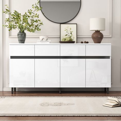 Madia con 4 cassetti e 2 ante, 160 cm OKMYHOME (1/5)