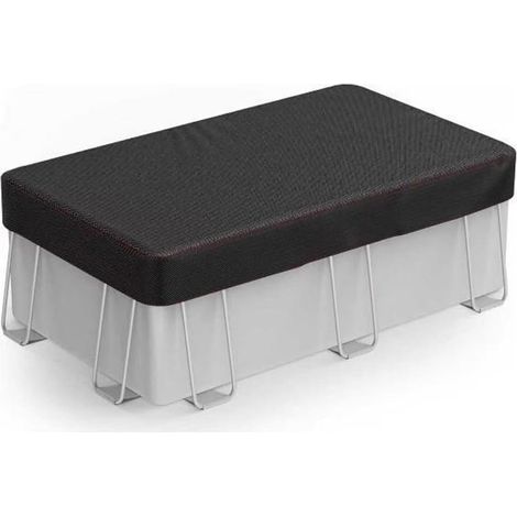 Oxford Rectangular, Waterproof UV Protection Shield Against Dust and Debris, Black Tarp -26517520cm (1/5)