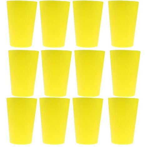 12 gobelets à eau en plastique (1/3)