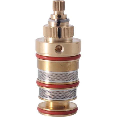 Thermostatische Duschkartusche Thermostatkern, Einfach zu installierender Messingwaschtischhahn, Thermostatische Waschkartusche,