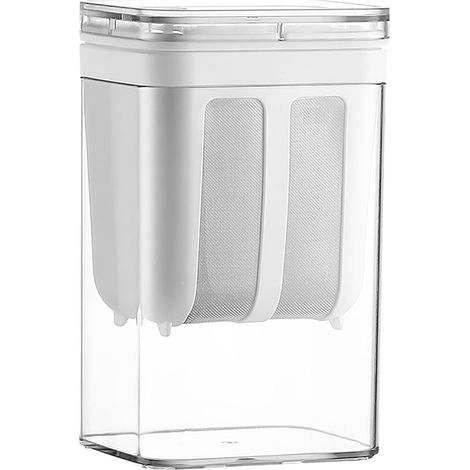 1100 ml Joghurtsieb aus Edelstahl, 80 feine Maschen, sichtbare Löcher, einfach zu bedienender Molkeabscheider für die heimische Küche (1/5)
