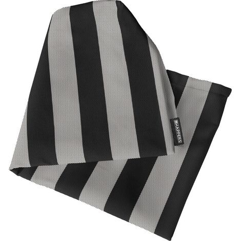 Cojín para Palets Toldotex Negro Funda Respaldo 120x45x20 Rayas SIN RELLENO Negro