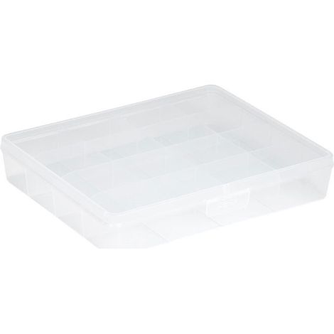 Sunware Sortierbox Q-Line 16 Fächer Sortimentsbox Schraubenbox (1/3)