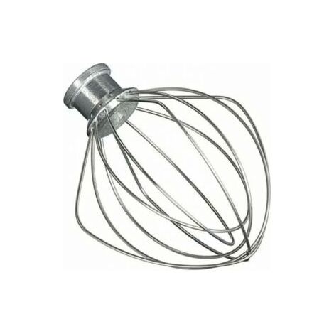 Fouet en Fil d'acier Inoxydable Compatible avec KitchenAid K45WW WP9704329 KSM150 KSM160 K45 KSM90 Accessoire Robot - (1/5)