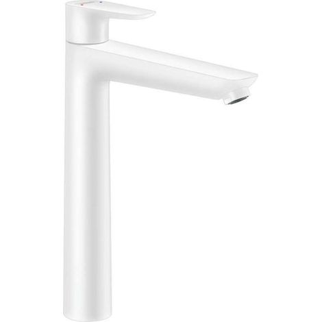 Hansgrohe Talis E - Waschtischarmatur mit Ablaufgarnitur, weißmatt 71716700 (1/3)