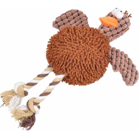 Peluche pour Chien "Canard" 28cm Marron (1/2)