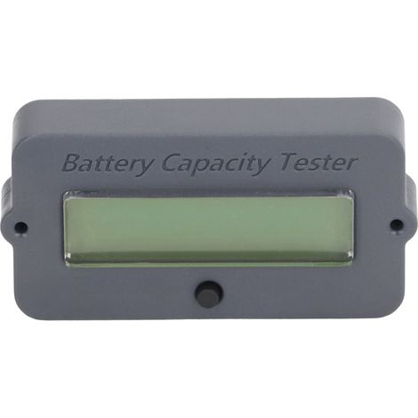 Tragbarer digitaler Batterietester 8-120V, Voltmeter mit Digitalanzeige, Kapazität und Spannung, für Wohnmobile, Boote, 20A. (1/5)