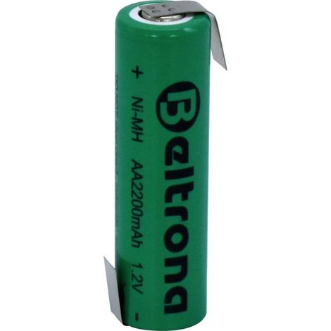 Beltrona BELNIMHAA2200HBG Pile rechargeable spéciale NiMH 2200 mAh 1.2 V 1 pc(s)