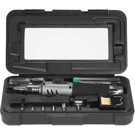 Fer à souder à gaz 10 en 1portableà température constantekit d'entretien électroniqueaccessoire de soudage (1/5)