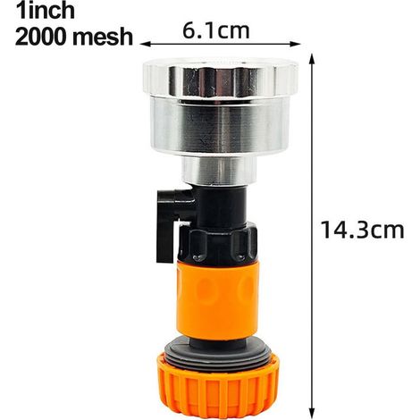 Tête D Arrosage - 400 Mesh - Pour Arrosage De Fleurs Et Jardinage Domestique - 1 Pièce (1/4)