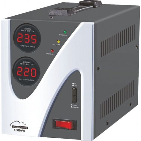 Convertisseur de tension 1500VA 900W 6.8A – Protection courts-circuits – Circuit retard de signal pour réfrigération – Compact et sécurisé – ME (1/4)