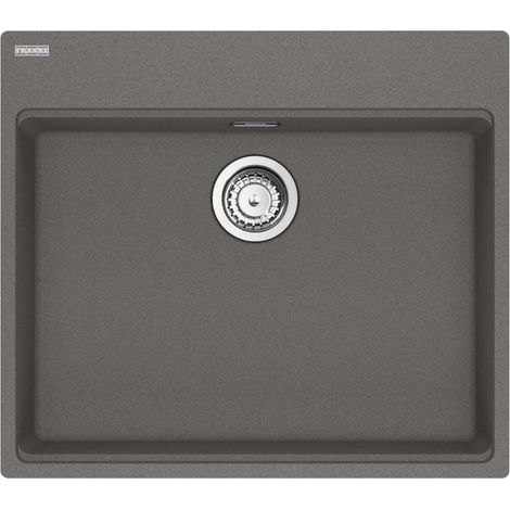 Franke Maris - Évier en fragranit MRG 610-60 CARE, 64x56 cm, gris pierre 114.0729.486 (1/3)