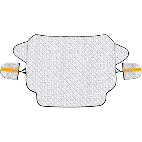 Couverture Pare-Brise Voiture Couverture Magnétique  Bache Pare Brise Voiture - Protection hivernale Protège Contre Vent Neige Poussière Givre Soleil - avec Aimant (1/5)