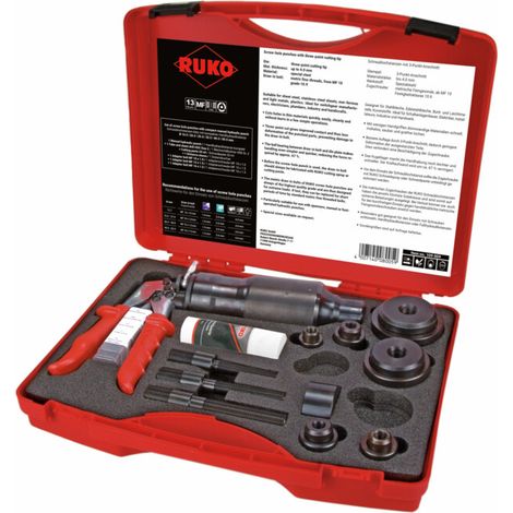 Ruko Jeux poinçon hydraulique compact à main 5 en coffret plastique (1/5)