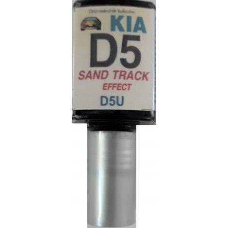 KIA D5 / D5U, réparation des rayures de peinture pour circuit de sable, 10 ml, arasystem (1/5)