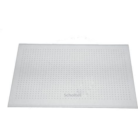 CLAYETTE VERRE (GUIDE) L=434X292X4 POUR REFRIGERATEUR SCHOLTES - C00145316 (1/3)