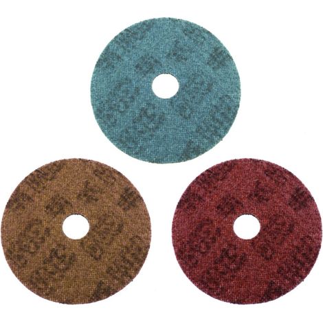 ¿DISCO ABRASIVO SCOTCH-BRITE SC-DH AUTOAGARRE ROJO GRANO MEDIO - 3M - 1155527 (1/3)