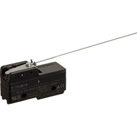 Omron 106482 - Z-15HW78 Low Force Hinge Lever - Solder Terminal