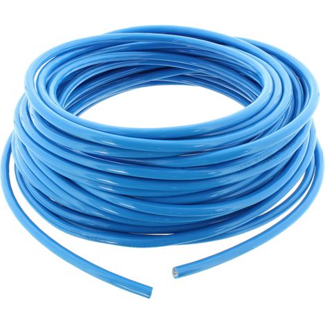 Polyurethanleitung H07BQ-F 3G 2,5mm² PUR Kabel blau 5 Meter