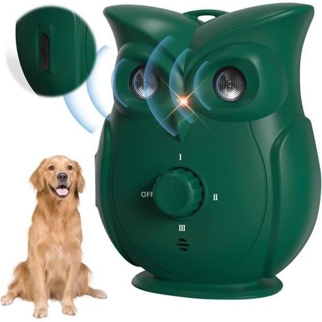 Ultrason Anti Aboiement Chien,Dispositif Anti Aboiement Puissant Dispositif Anti-aboiement Ultrason Étanche 3 Variable Fréquence (1/4)