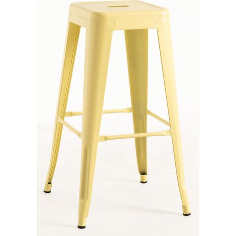 Packs Taburetes Altos - Pack 6 Taburetes Torix Altos 76 cm - Amarillo Cuarzo (1/5)