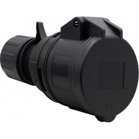 Presa elettrica portatile 16A/5P 380V-415V /FE/ IP44 nera F7.0164 (1/2)