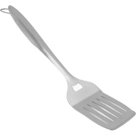 Spatule Barbecue - Acier Inoxydable - Manche Long 45 cm - Pour Cuisson Extérieure et Intérieure - 1 Pièce (1/5)