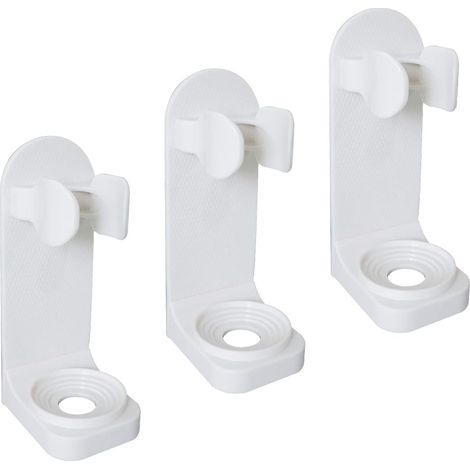 Support de Brosse à Dents électrique, Aadhésif Porte-Brosse à Dents Mural pour Salle de Bain, Porte-Brosse à Dents Organisateur, Garder la Brosse à Dents au Sec (3)