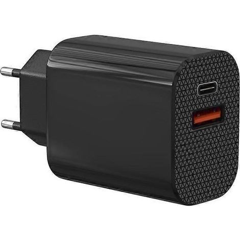 Adaptateur secteur compatible avec les brosses à dents électriques MyVariations - Adaptateur secteur 12 W avec un port USB et un port USB-C. (1/5)