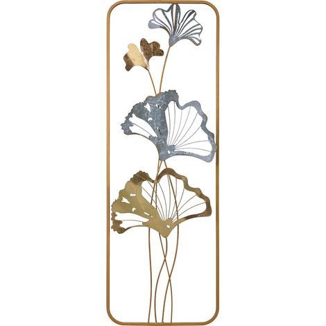 Mural decorativo de pared de metal 31,1x89,5x3,8 (1/5)