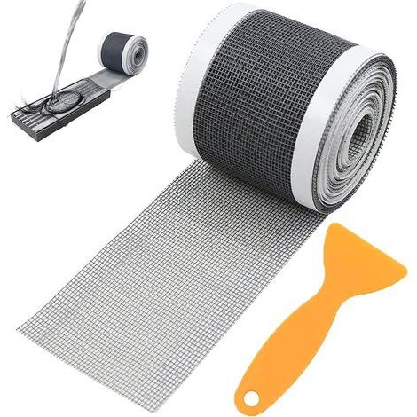Autocollants pour siphon de sol, récupérateurs de cheveux, siphon de douche, filtres à cheveux, crépines pour salle de bain, baignoire, cuisine, extensions de siphon à cheveux en rouleau, 70 mm x 10 m (1/5)