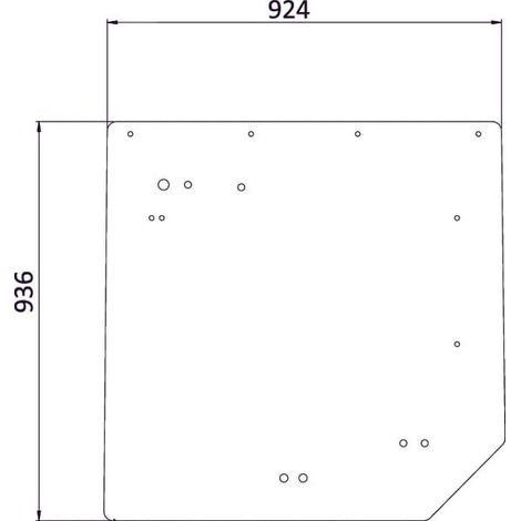 Cristal trasero UNIVERSAL 7700072361N (1/2)