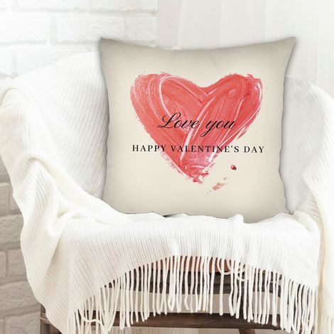 Housse de coussin pour canapé rustique pour cadeaux pour petite amie et petit ami (1/5)