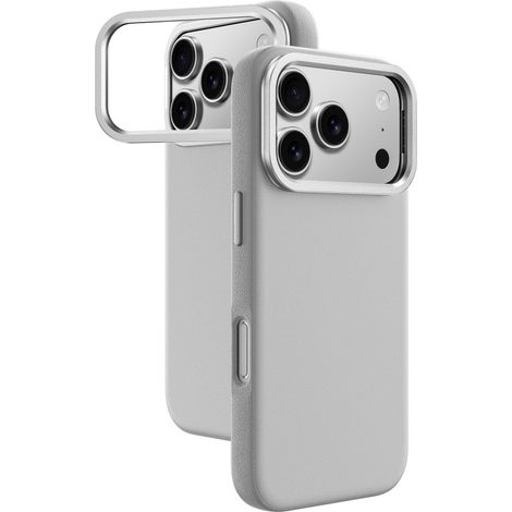iPhone 17 Pro Max Glamour-Hülle mit Ständer – Grau (1/5)