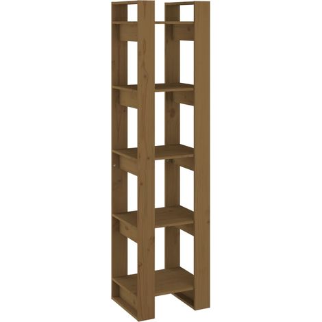 Maison Exclusive - Bücherregal/Raumteiler Honigbraun 41x35x160cm
