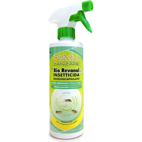 Bio Revanol Insetticida Microincapsulato da 400 ml, con Piretro Naturale (1/3)