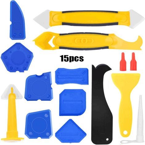 15-piece silicone joint caulking tool, grout joint smoothing tool kit (1/5)