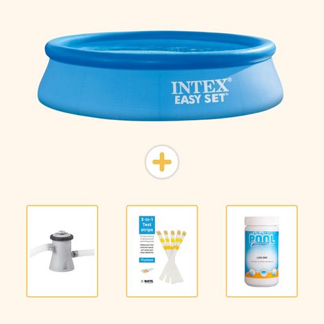 Intex Piscine Easy Set Ronde - 305x76 cm - 4-pièces SCB73 (1/5)