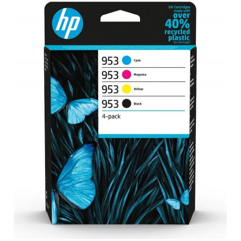 Cartouche d encre HP pack 953 Noir + 3 couleurs (1/10)