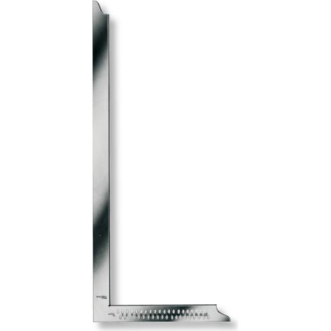 Zimmermannswinkel Normalstahl mit Anreißlöcher 800x320 mm