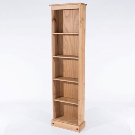 Corona Tall Narrow Bookcase (1/4)