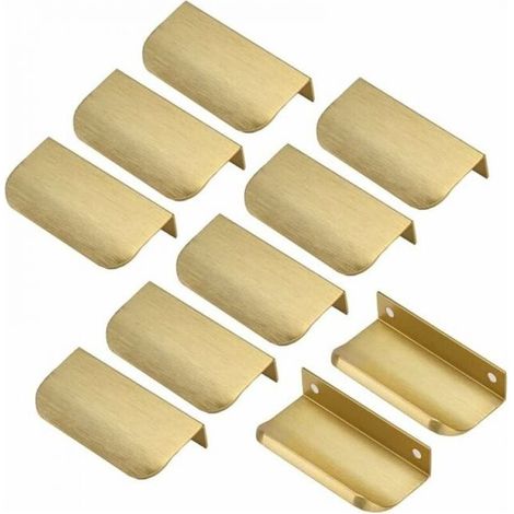 10 piece center distance 64mm Golden Handle Golden Furniture Handle Invisible Furniture Handle (1/5)