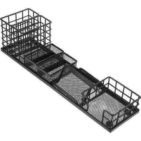 Schreibtisch Organizer Aufbewahrungsbox aus Eisen mit 7 (1/5)