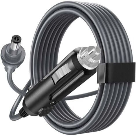 Starlink Mini 2-meter long car charger, compatible with DC5521 - Waterproof and dustproof power cable