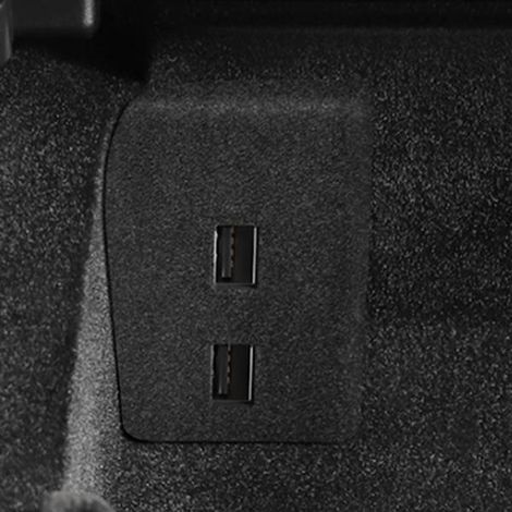 Compatible avec le support d'extension de boîte à gants, l'extension de console centrale et l'accessoire USB de la Tesla Model 3/Y mise à jour (1/5)