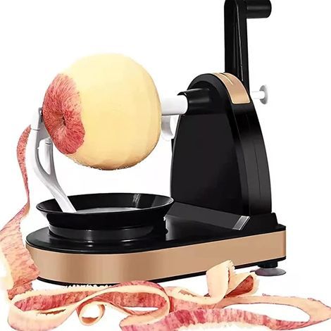 Éplucheur de pommes de terre à manivelle, éplucheur de fruits à manivelle - Éplucheurs de légumes pour la cuisine,Éplucheur de fruits manuel, éplucheur de fruits rotatif, Machine à éplucher les frui (1/5)